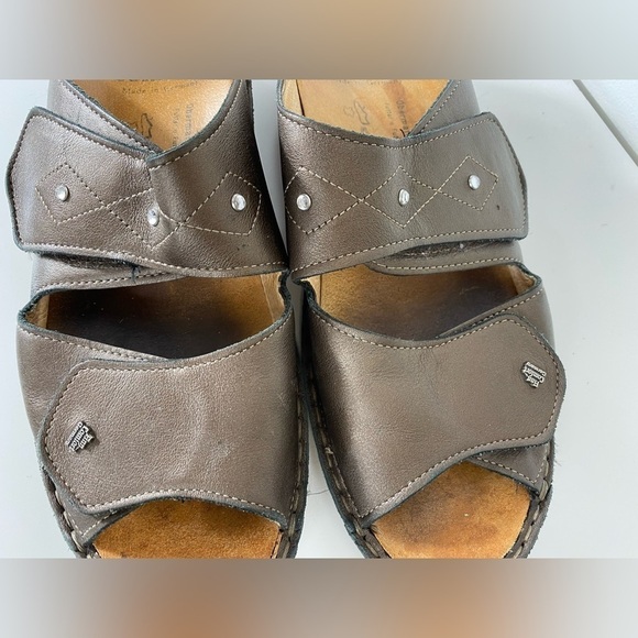 Finn comfort Sandals Womens size 9 US (6.5 UK) Brown Leather Made in Germany - Picture 12 of 12